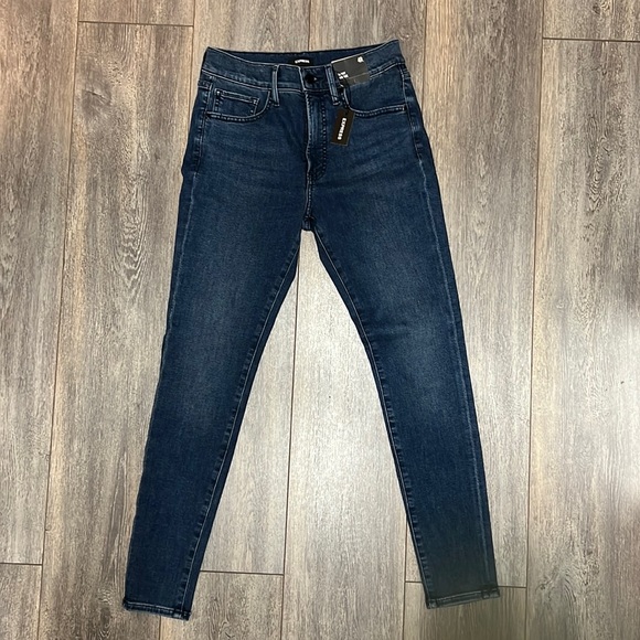 Express skinny mid rise jeans